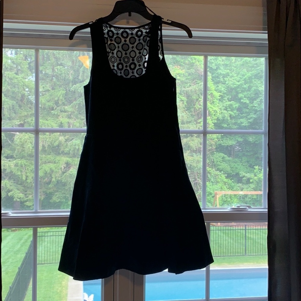 Black dress with pockets
